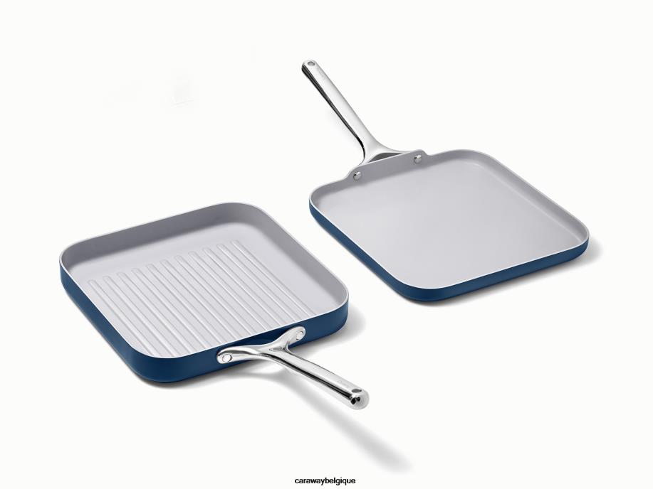 caraway_batterie_de_cuisine_marine_duo_de_poeles_carrees_t6tfv58.jpg Caraway batterie de cuisine marine duo de poêles carrées T6TFV58 - Image 1
