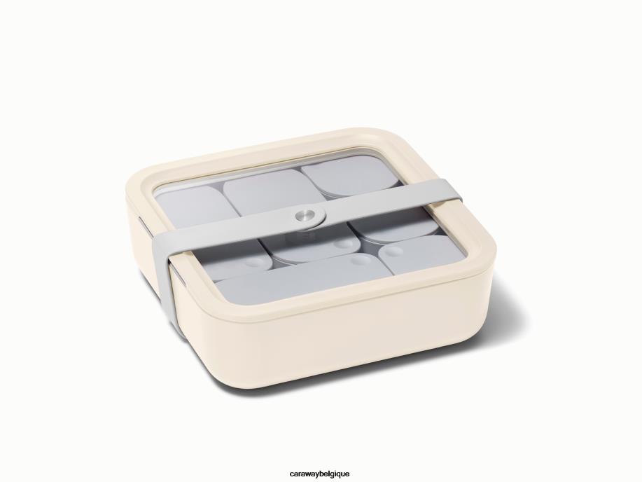 Caraway batterie de cuisine crème récipient de stockage de nourriture T6TFV211