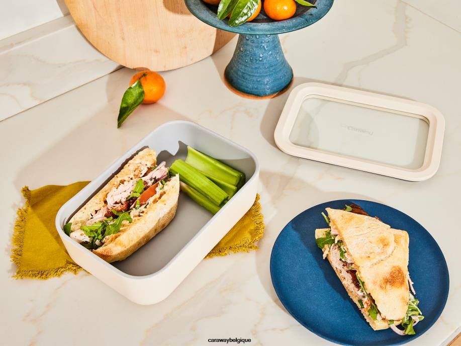 Caraway batterie de cuisine perracotta récipient de stockage de nourriture T6TFV222