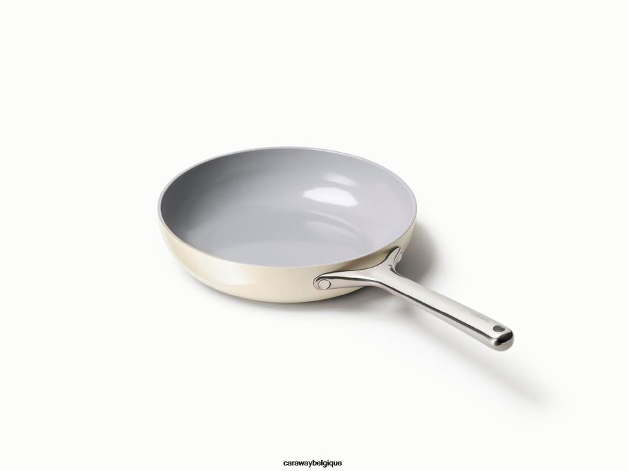 Caraway batterie de cuisine crème duo de poêles à frire T6TFV9